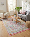 Arcadia Rugs Collection Area Rug -  Olympus Rectangle Pink  lifestyle 51