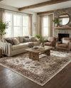 Andes Summit Collection Area Rug -  Aconcagua Rectangle Cream  lifestyle 25
