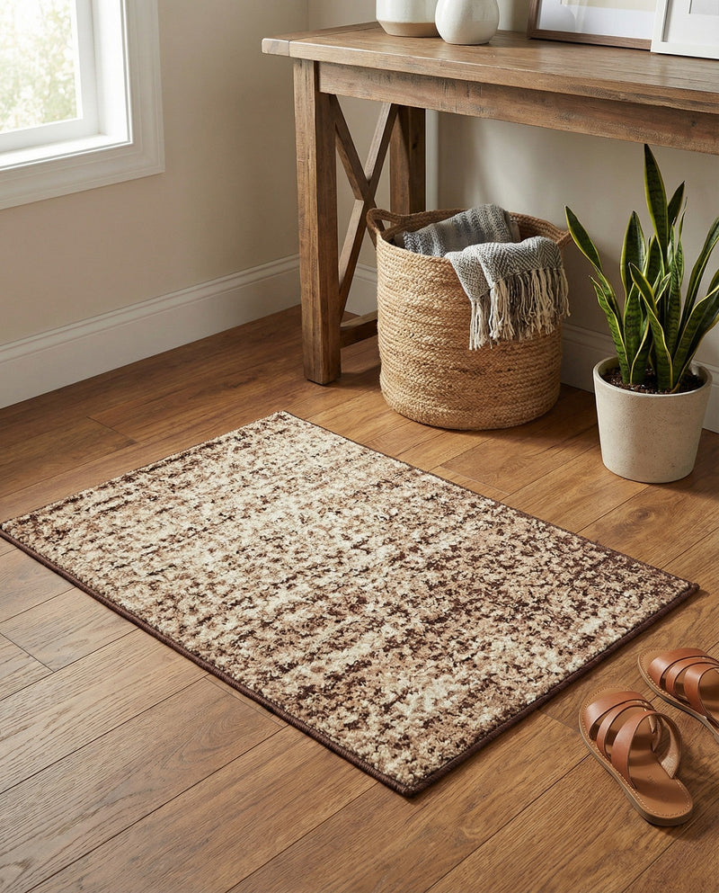 Autumn Meadow Collection Area Rug -  Ironbark Rectangle Beige  lifestyle 9