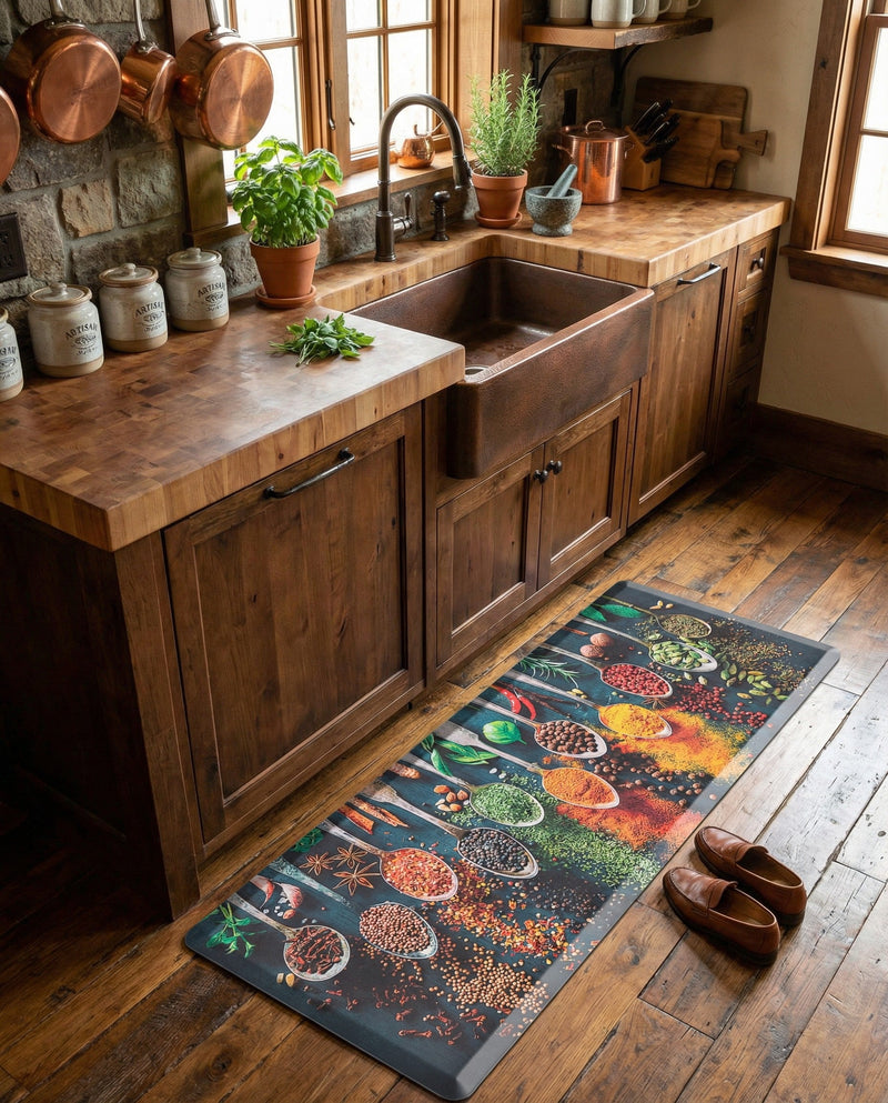 Cozy Mat Collection Area Rug -  Hearth Rectangle Multi  lifestyle 5