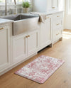 Cozy Mat Collection Area Rug -  Zion Rectangle Rose Pink  lifestyle 11