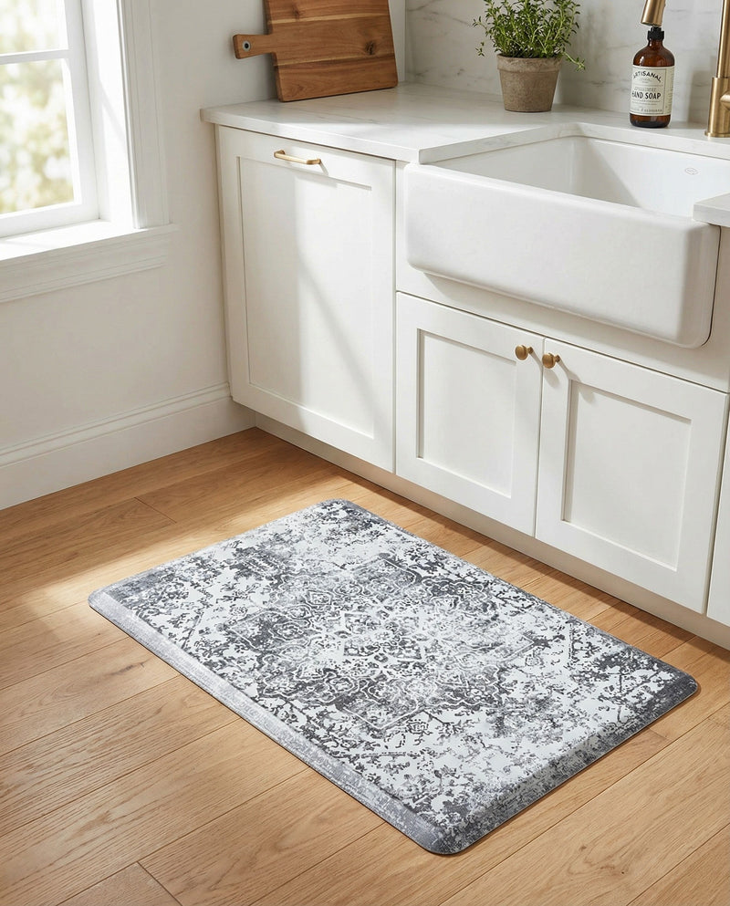 Cozy Mat Collection Area Rug -  Zion Rectangle Gray  lifestyle 15