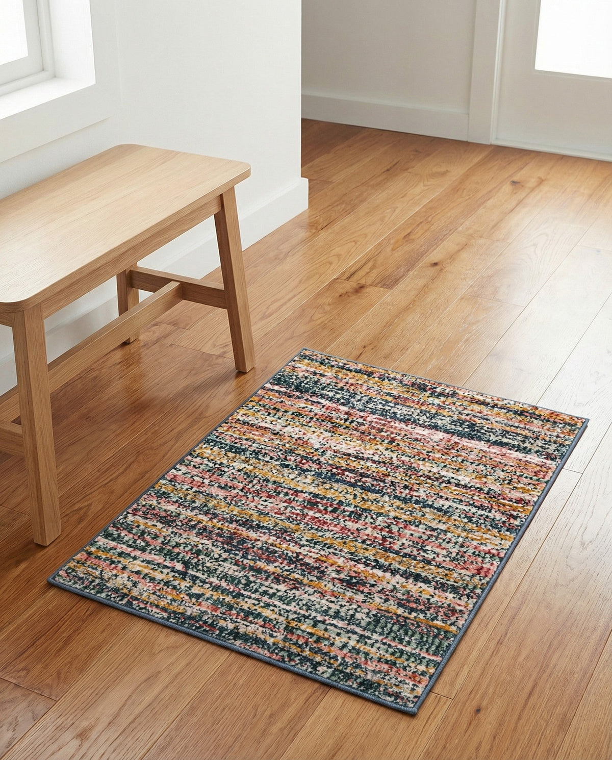 Jewel Oasis Collection Area Rug - Sapphire (Multi) Rectangle Multi  lifestyle 34