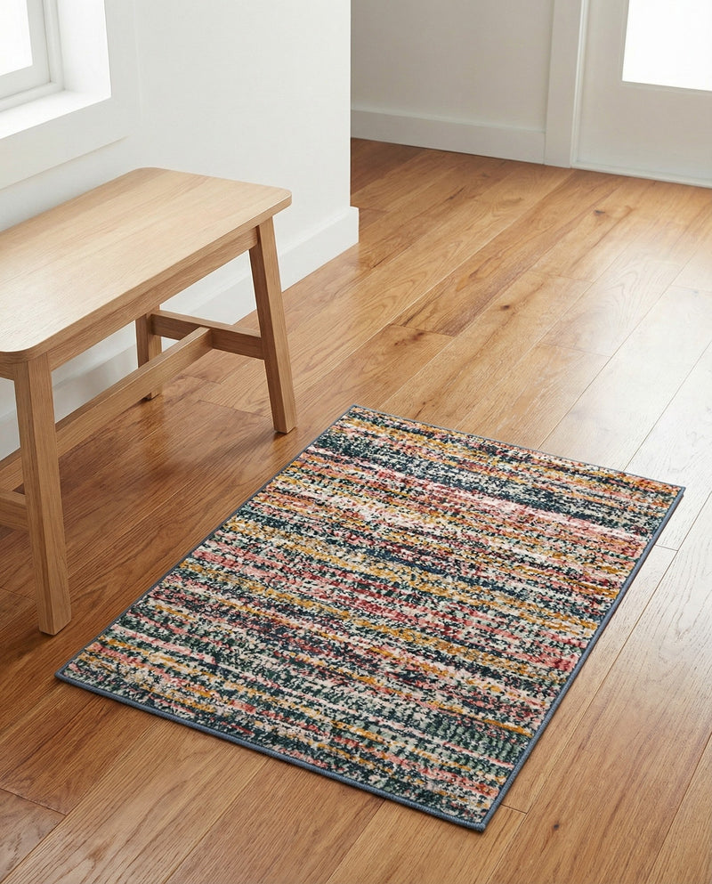 Jewel Oasis Collection Area Rug - Sapphire (Multi) Rectangle Multi  lifestyle 34