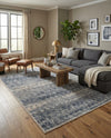 Aegean Elegance Collection Area Rug -  Santorini Rectangle Gray  lifestyle 4