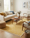 Bazaar Chic Collection Area Rug - Marrakech Rectangle Yellow  lifestyle 19