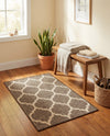 Sahara Sands Collection Area Rug -  Dahshur Rectangle Brown  lifestyle 11