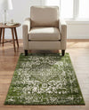 Georgetown Rugs Collection Area Rug - Dupont (Green) Rectangle Green  lifestyle 6