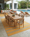 Urban Oasis Rugs Collection Area Rug -  District (Yellow and Aqua) Rectangle Yellow and Aqua  lifestyle 12