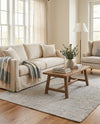 Berkshire Estate Collection Area Rug - Windsor (Grey Manor) Rectangle Grey Manor  lifestyle 20