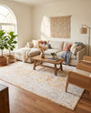 Heritage Elegance Collection Area Rug -  Miramar Rectangle Yellow  lifestyle 36