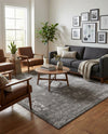 Riviera Elegance Collection Area Rug - Antibes (Dark Gray) Rectangle Dark Gray  lifestyle 28