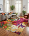Marrakesh Elegance Collection Area Rug -  Palais Rectangle Multi  lifestyle 17
