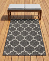 Savannah Pergola Collection Area Rug - Arbor (Black) Rectangle Black  lifestyle 8