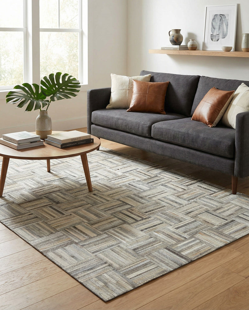 Savannah Hideaway Collection Area Rug - Savannah Rectangle Light Brown Ivory  lifestyle 12