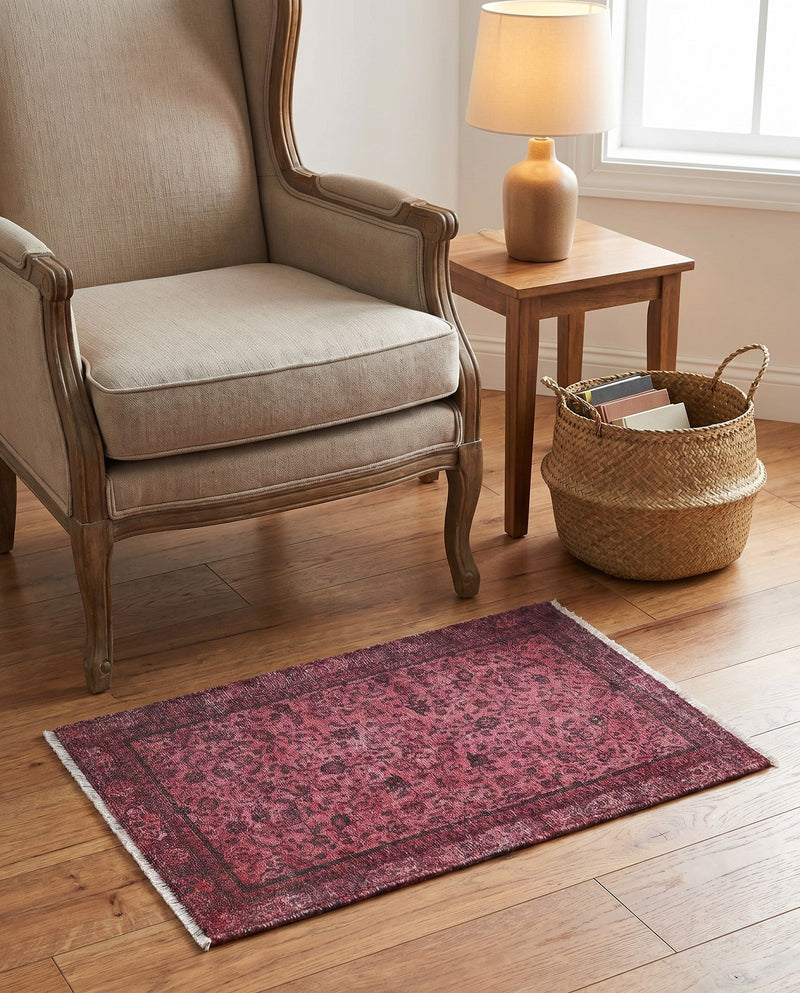 Bazaar Chic Collection Area Rug -  Larache Rectangle Antique Red  lifestyle 7
