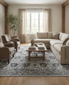 Geneva Terrace Collection Area Rug -  Lausanne Rectangle Light Gray  lifestyle 26