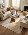 Bloomsbury Elegance Collection Area Rug -  Kensington (Ivory) Rectangle Ivory  lifestyle 5