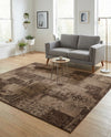Autumn Meadow Collection Area Rug -  Harvesthill Rectangle Brown  lifestyle 14