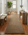 Plush Oasis Collection Area Rug - Serenity (Sandy Brown) Runner Sandy Brown  lifestyle 36
