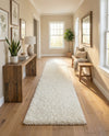 Plush Oasis Collection Area Rug - Serenity (Snow White) Runner Snow White  lifestyle 66