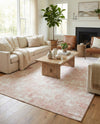 Luminara Sands Collection Area Rug - Elysium (Carnation Pink) Rectangle Carnation Pink  lifestyle 7