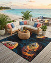 Seaside Haven Rugs Collection Area Rug -  Harbor Square Multi  lifestyle 65