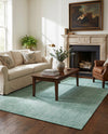 Berkshire Estate Collection Area Rug - Windsor (Green) Rectangle Green  lifestyle 8